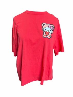 Hello Kitty Coral Short Sleeve Graphic Tee